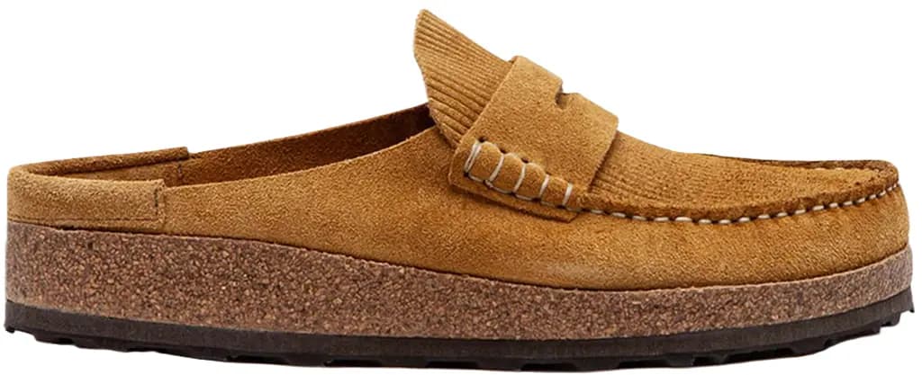 Giày Birkenstock Naples VL Suede 'Brown' 1025472