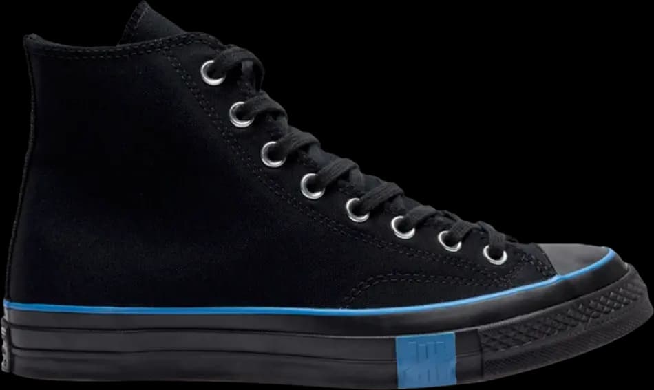 Giày Converse Chuck 70 High x Undefeated 'Black' 171160C