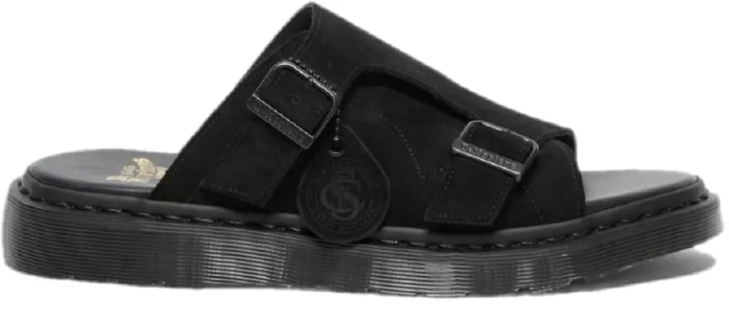 Dép Dr.Martens Dayne Made in England Suede 'Black' 27498001