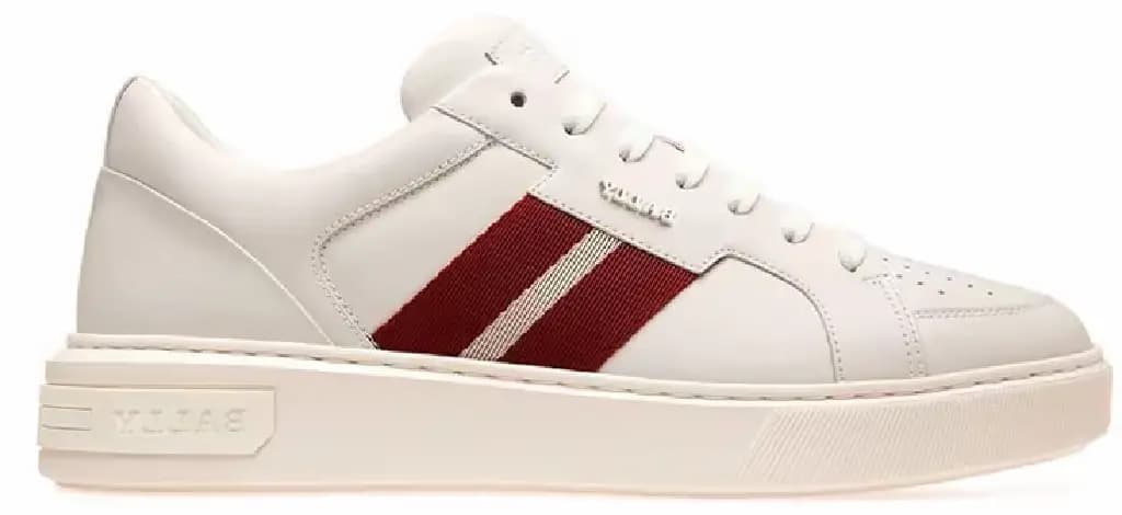 Giày Bally Moony Leather Sneakers 'White' 6236586