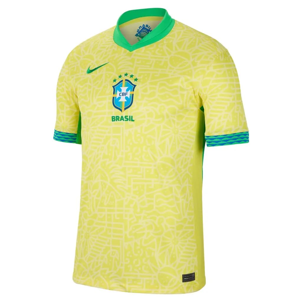 Áo Nike Brazil 2024 Home Jersey 'Yellow' FJ4284-706
