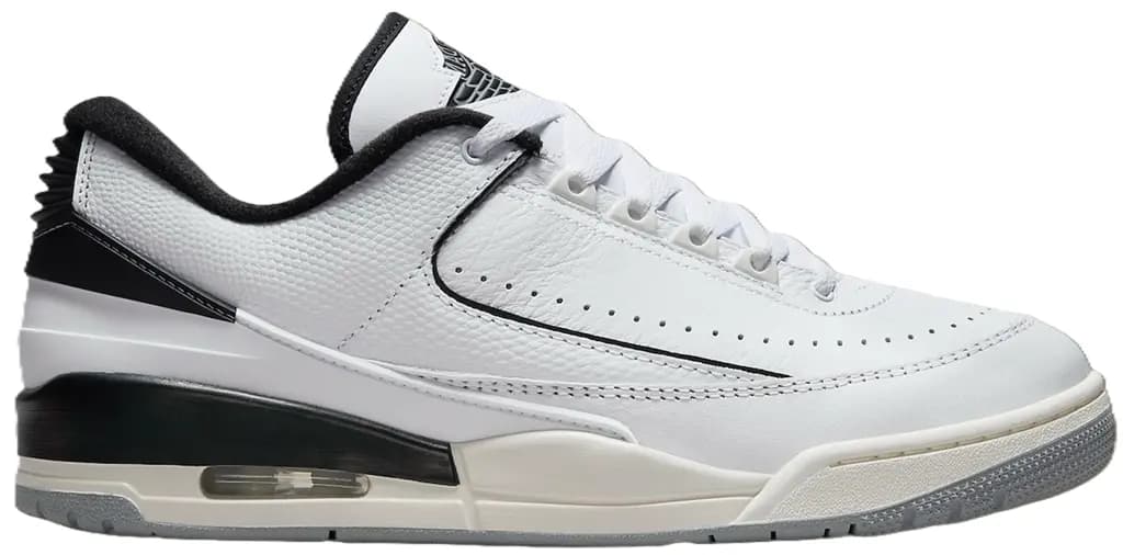 Giày Nike Air Jordan 2/3 'White Black' FD0383-100