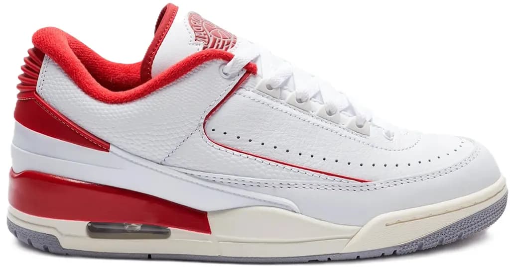 Giày Nike Air Jordan 2/3 'White Varsity Red' FD0383-161