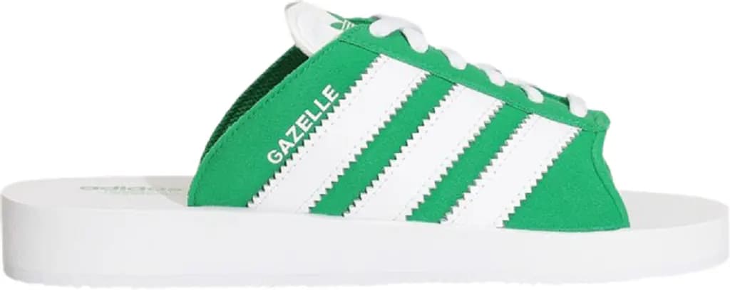 Dép Adidas Gazelle Beach Slides 'Green' JQ7426