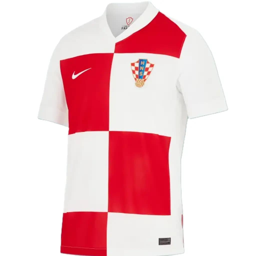 Áo Nike Croatia 2024 Home Jersey 'Red White' FV1737-100