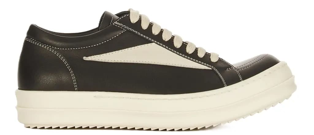 Giày Rick Owens Vintage Low-Top 'Black' RP02D3888LCOLVS-911