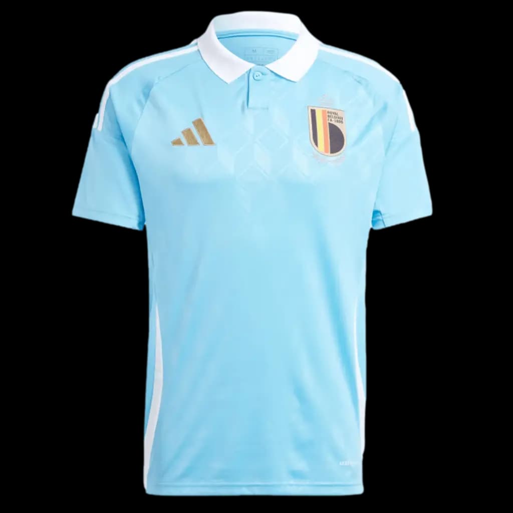 Áo Adidas Belgium 24 Away Jersey 'Light Blue' IQ0775