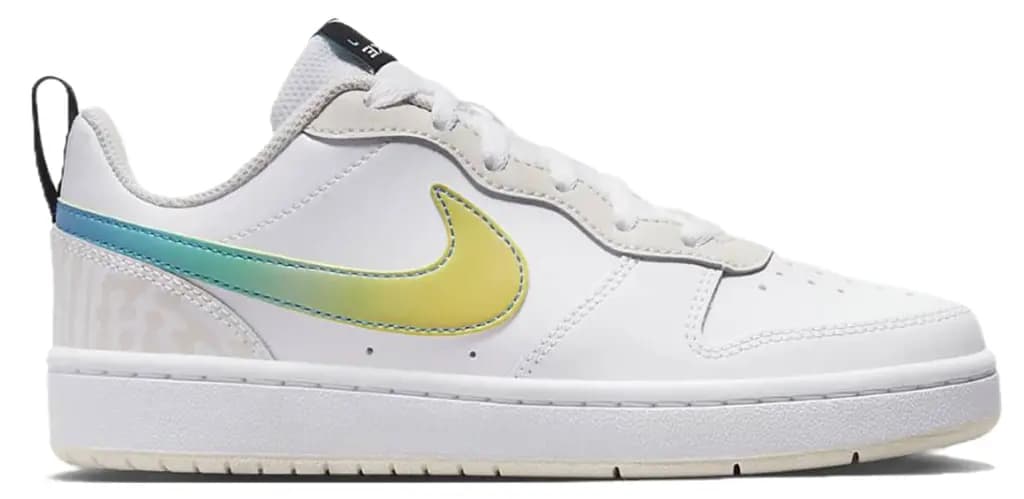 Giày Nike Court Borough Low 2 'White Yellow Gradient' FJ7692-191