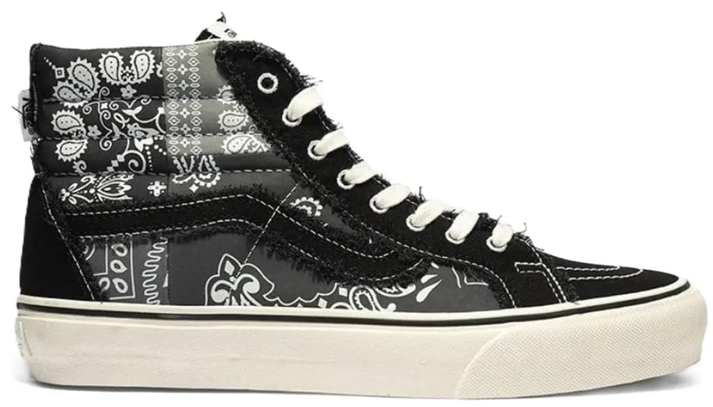 Giày Vans Sk8-Hi Reissue VLT LX x Invincible 'Black White' VN000CDDBP6