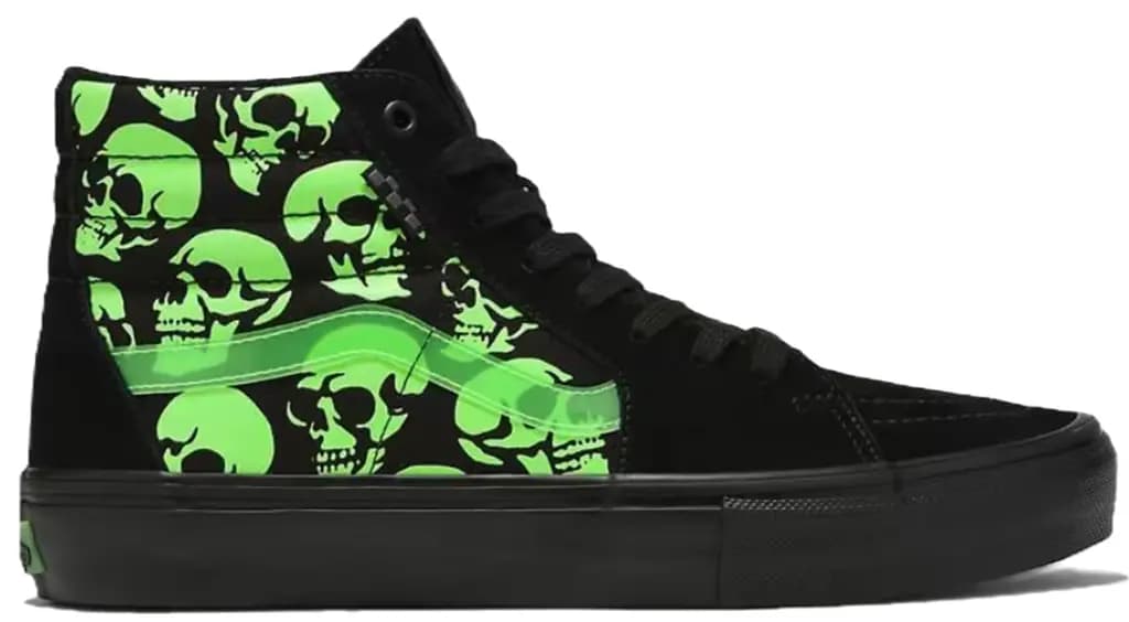Giày Vans Sk8 Hi 'Glow Skulls' VN0A5FCC5QW