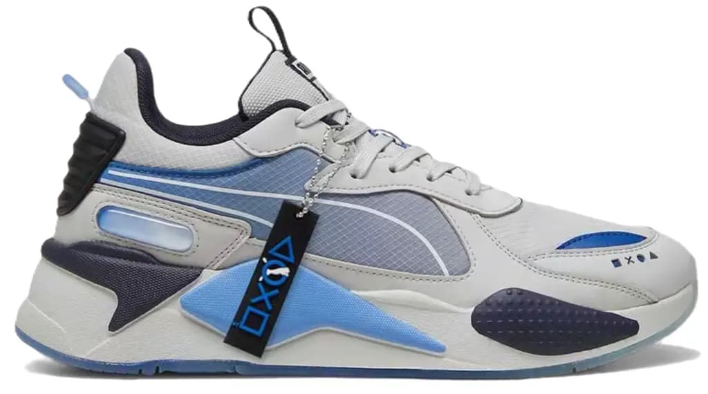 Giày Puma RS-X x Playstation 'Glacial Grey' 396311-01