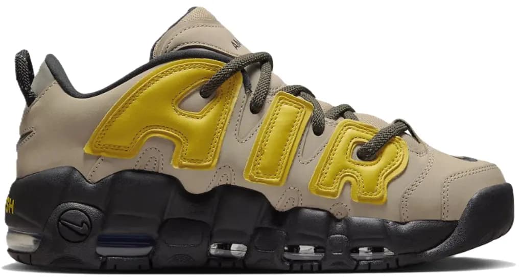 Giày Nike Air More Uptempo Low x AMBUSH 'Vivid Sulfur' FB1299-200