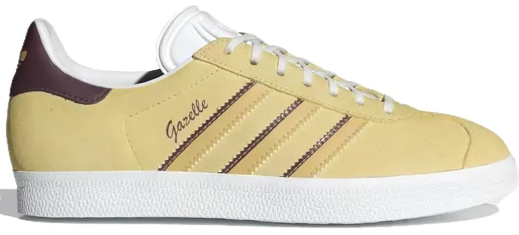 Giày Adidas Gazelle 'Almost Yellow Maroon' IE0443