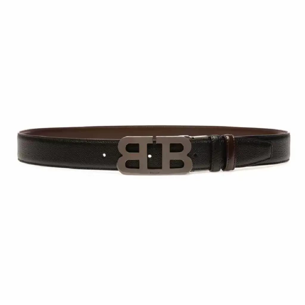 Thắt Lưng Bally Reversible Mirror B Belt 'Black' 6218749
