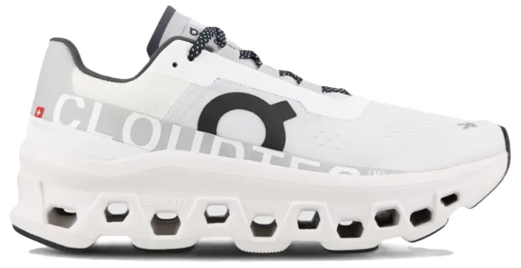 Giày On Running Cloudmonster 'White Black' 61-98433