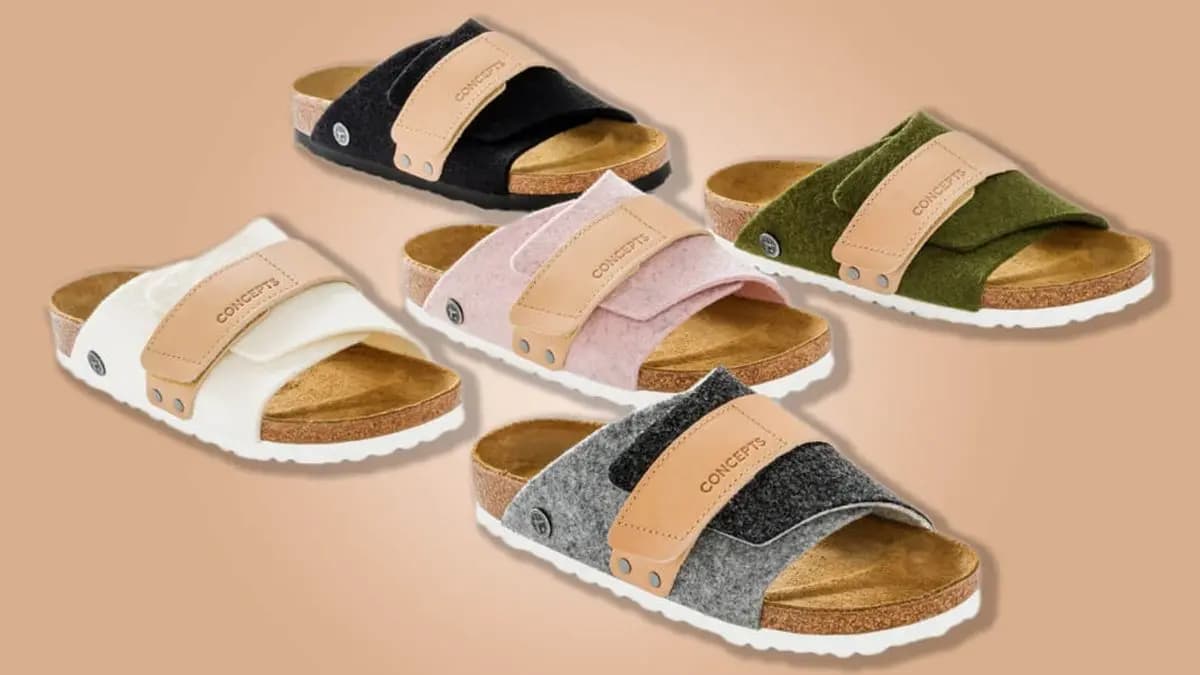 Concepts x Birkenstock cùng hợp tác trong phiên bản giới hạn Sandal Kyoto