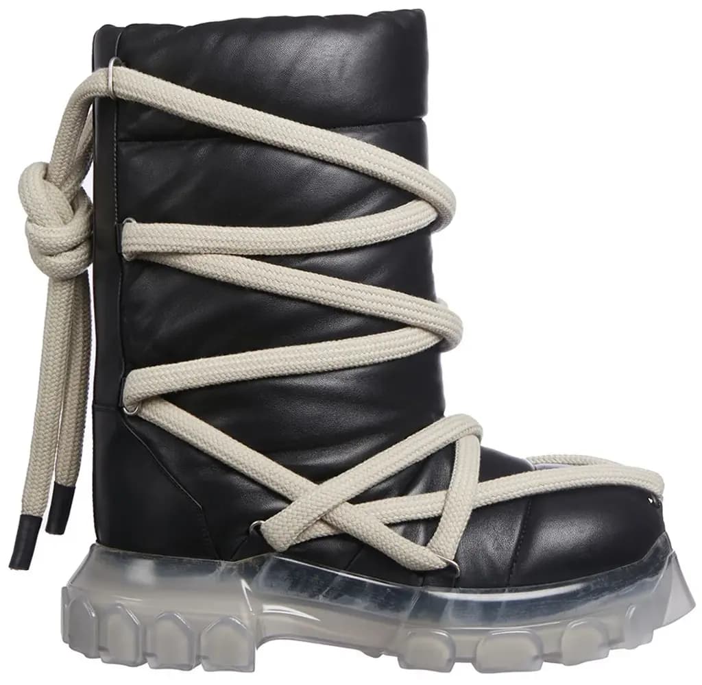Giày Rick Owens Lunar Tractor 'Black' RU02C7889LLPW10-90