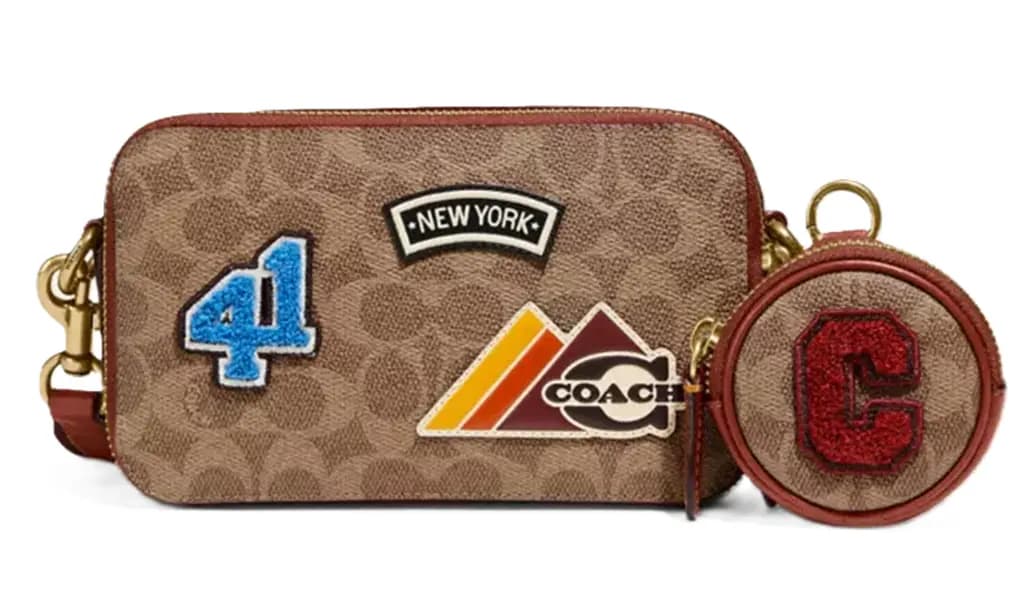 Túi Coach Charter Slim Crossbody In Signature 'Brown' C6744-OGT