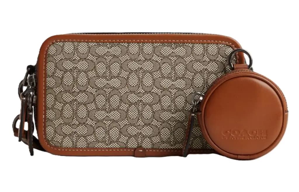 Túi Coach Charter Slim Crossbody In Micro 'Brown' CM372-URC