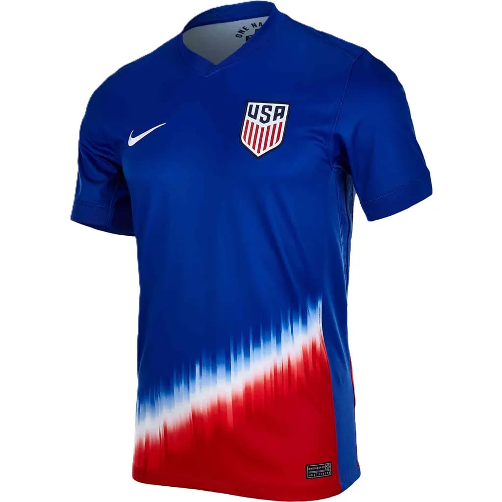 Áo Nike USA 2024 Away Jersey 'Blue' FJ4277-417