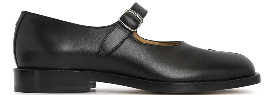 Giày Maison Margiela Tabi Mary Jane 'Black' S39WL0119-P3292-T8013