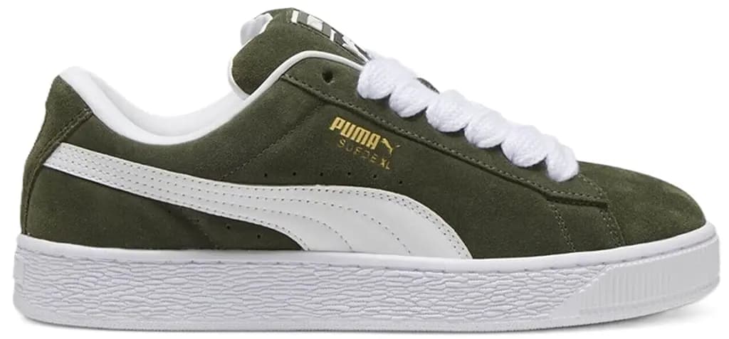 Giày Puma Suede XL 'Dark Olive White' 395205-13
