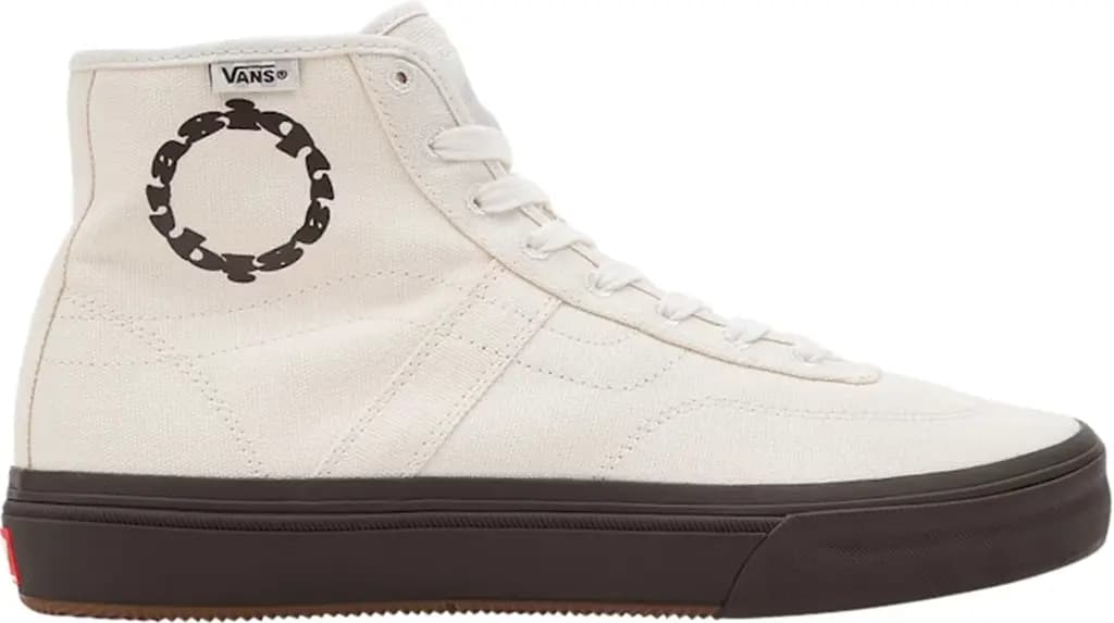 Giày Vans Gilbert Crockett High Decon x Quasi Skateboards 'Cream' VN0007QVTBD