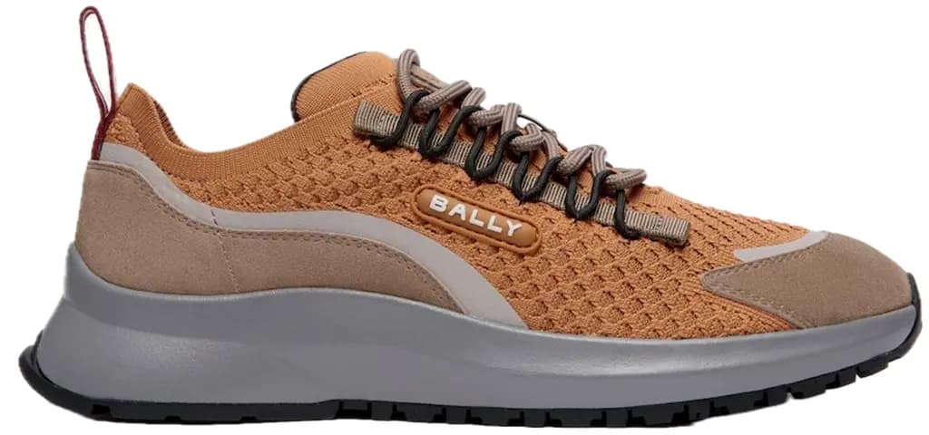 Giày Bally Outline Sneaker 'Brown' 6306801