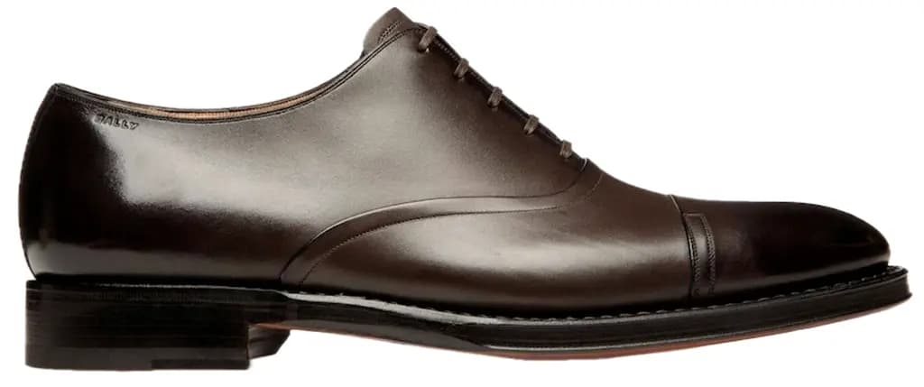 Giày Bally Scribe Un Oxford 'Ebony' 6308231