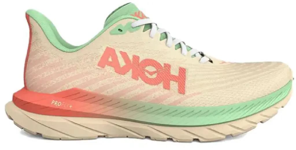 Giày Hoka One Mach 5 'Orange Mint Green' 1127894-SPPR