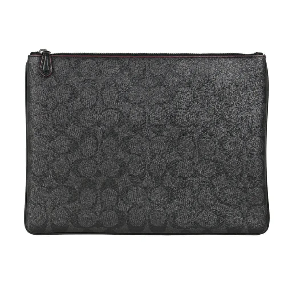 Ví Coach Large Pouch 'Signature Canvas' F25520-N3A