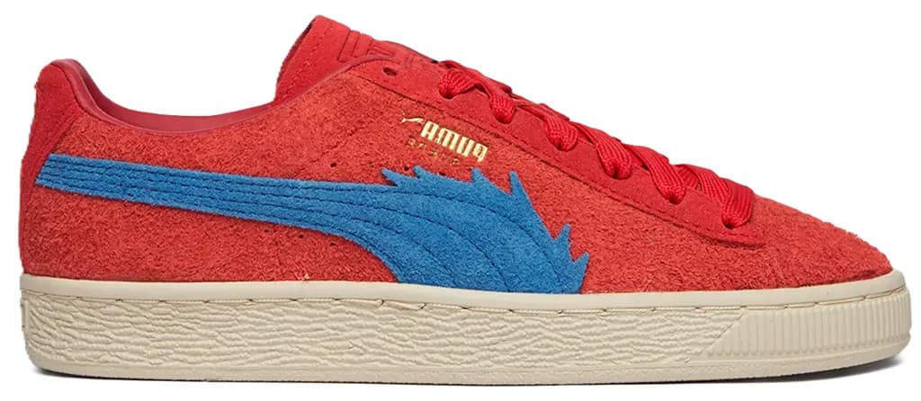 Giày Puma Suede GS x One Piece 'Buggy' 396648-01