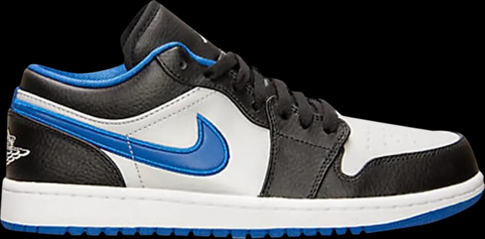 Giày Nike Air Jordan 1 Low 'Black Game Royal' 553558-007