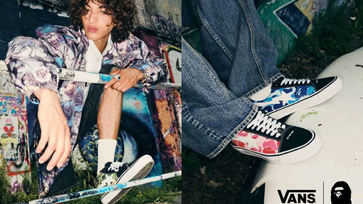 BAPE x Vans Summer 2024 - sự kết hợp độc đáo của phong cách Streetwear huyền thoại