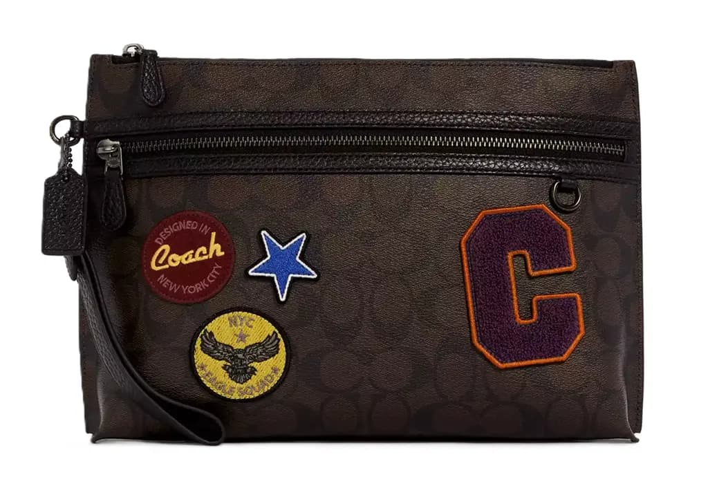 Túi Coach Signature Canvas 'Souvenir Patches' C6990-QBMAA