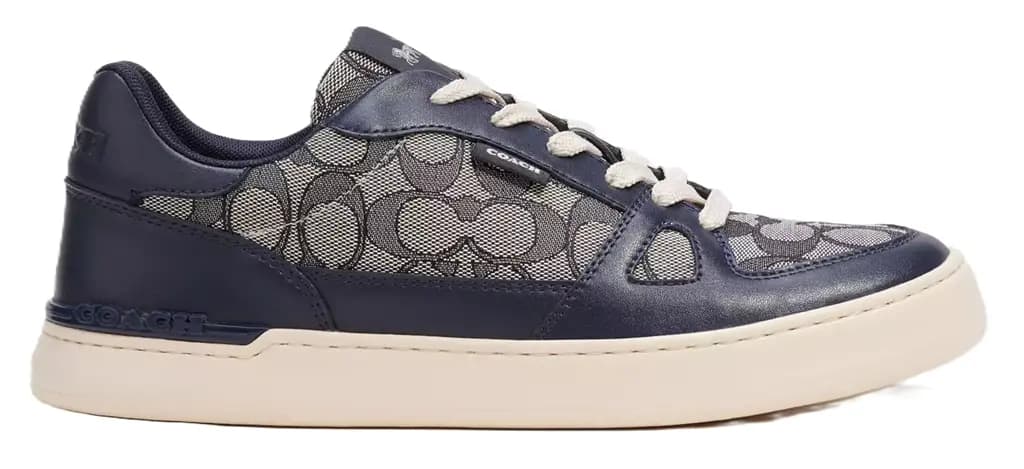 Giày Coach Clip Court Sneaker In Signature Jacquard 'Midnight Navy' CI079-BHP