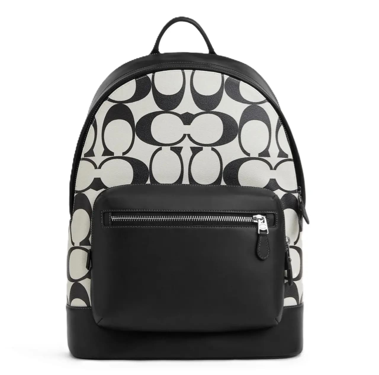 Balo Coach West Signature Canvas 'Black White' CO920-SVWGH