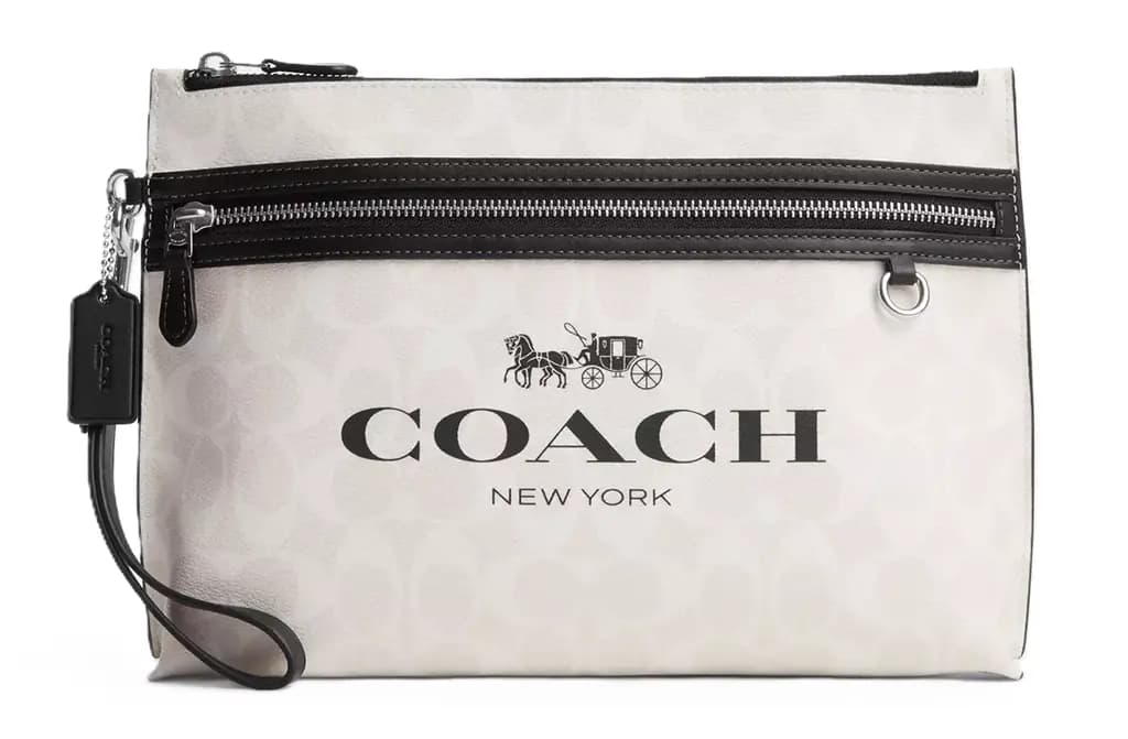 Túi Coach Carry All In Signature Canvas 'Silver Chalk' CP198-SVWGZ