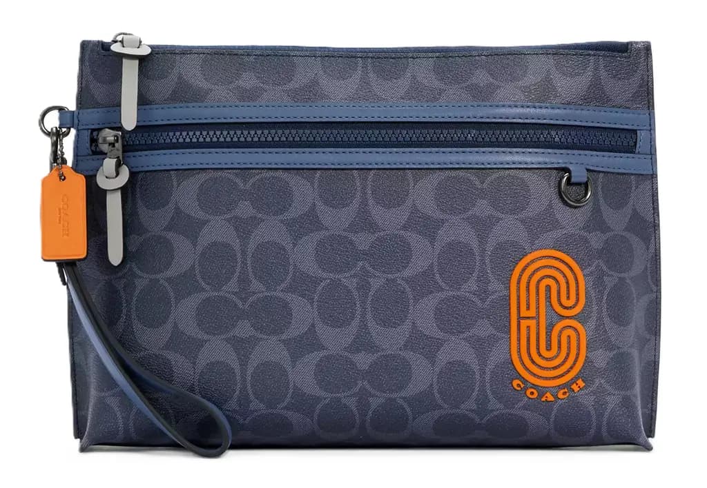 Túi Coach Carryall In Colorblock Signature Canvas 'Denim' C3199-QBSDQ