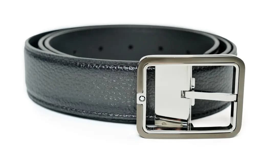 Thắt lưng Montblanc Rectangular 'Black' 131191