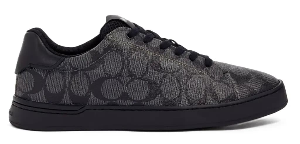 Giày Coach Clip Low Top Sneaker 'Charcoal' G4949-CQBK