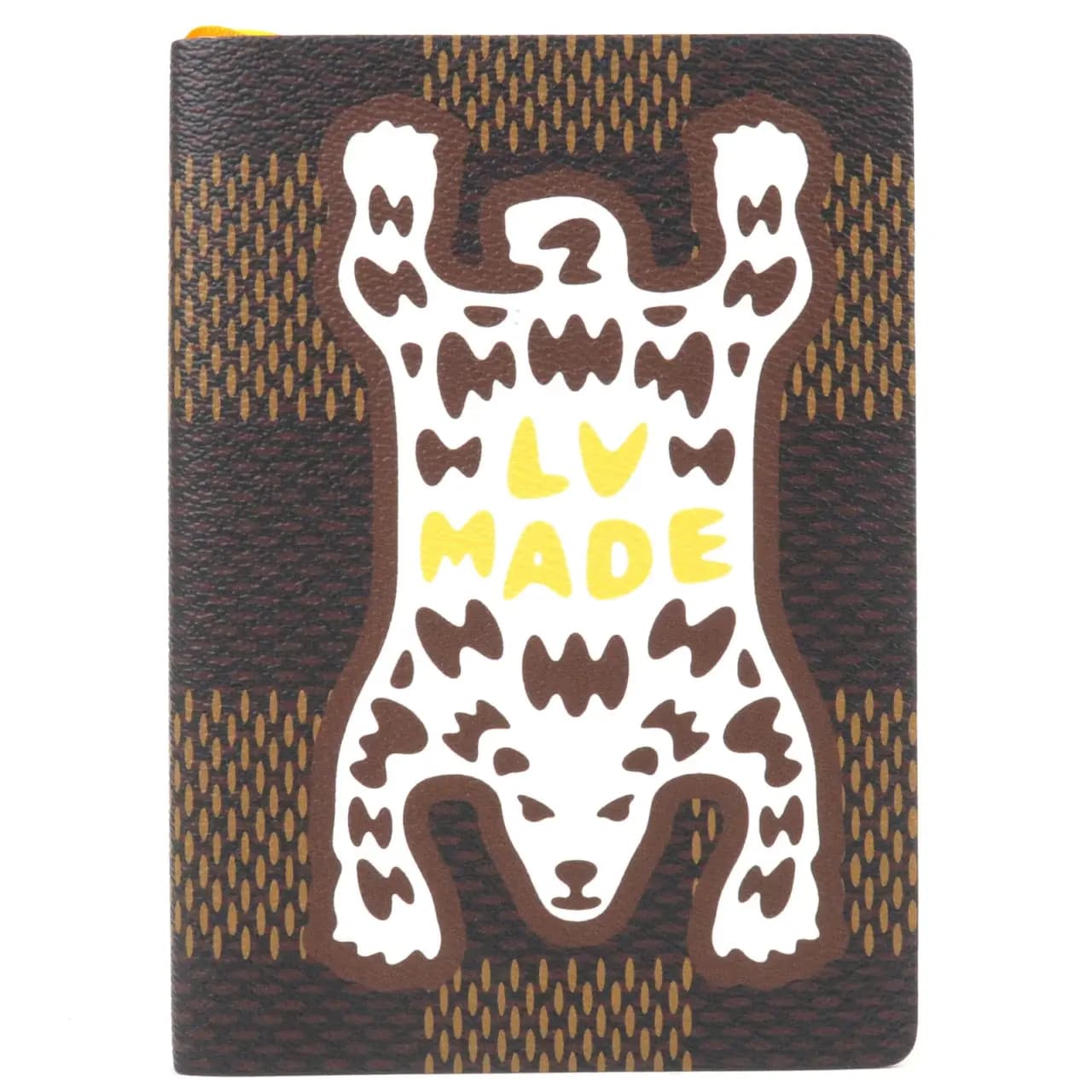 Sổ Louis Vuitton x Nigo Clemence Notebook 'Giant Brown' GI0504