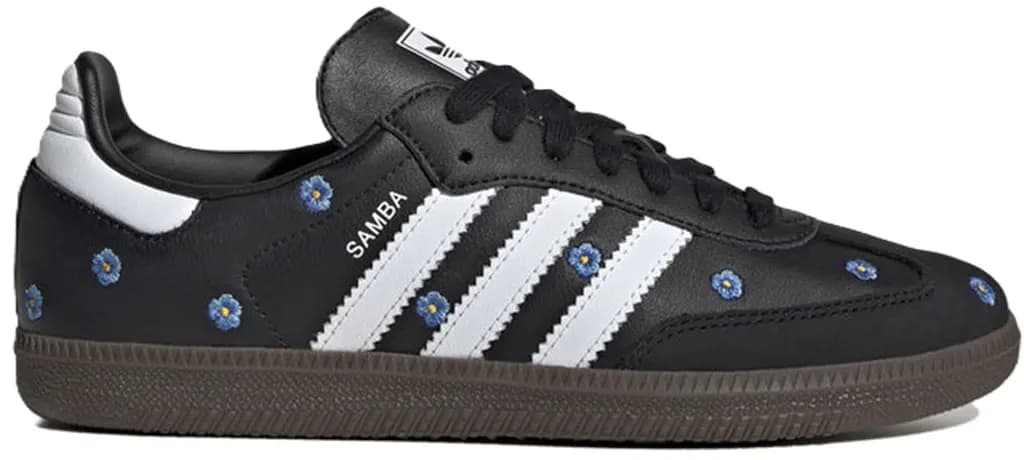 Giày Adidas Samba OG 'Black Floral Embroidery' IF4397