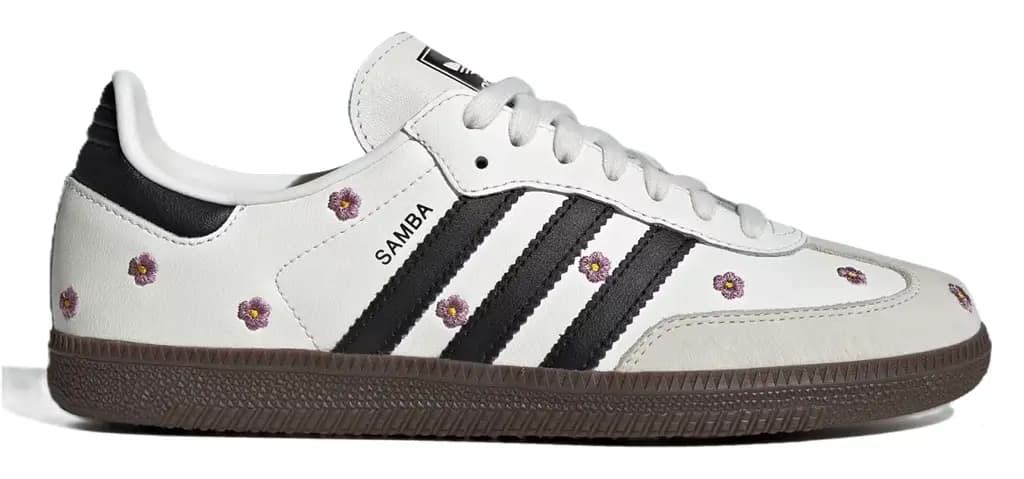 Giày Adidas Wmns Samba OG 'White Floral Embroidery' IF4398 Giày Adidas Wmns Samba OG 'White Floral Embroidery' IF4398