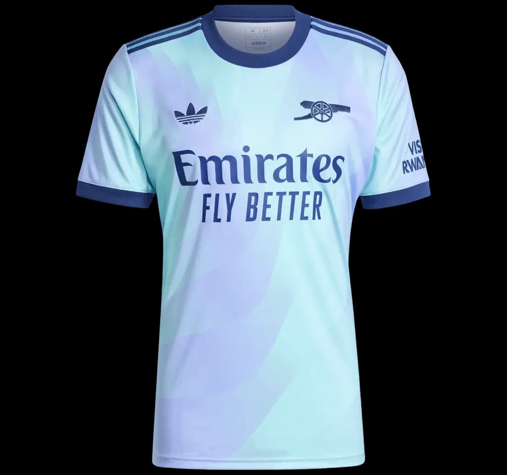 Áo Adidas Arsenal 24/25 Third Jersey 'Light Blue' IZ0114