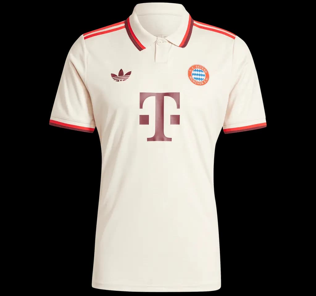 Áo Adidas FC Bayern 24/25 Third Jersey 'White' IZ3129