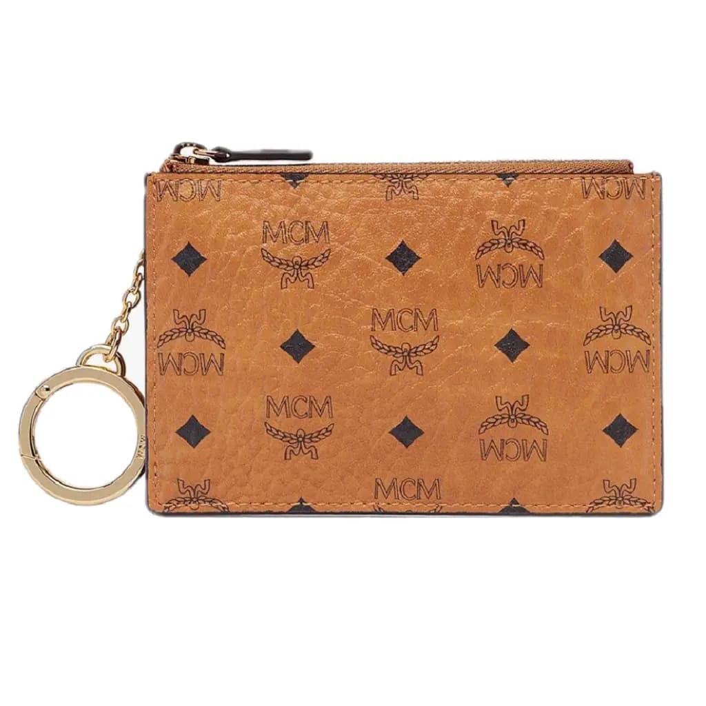 Ví MCM Key Pouch in Visetos 'Brown' MXKAAVI01CO001