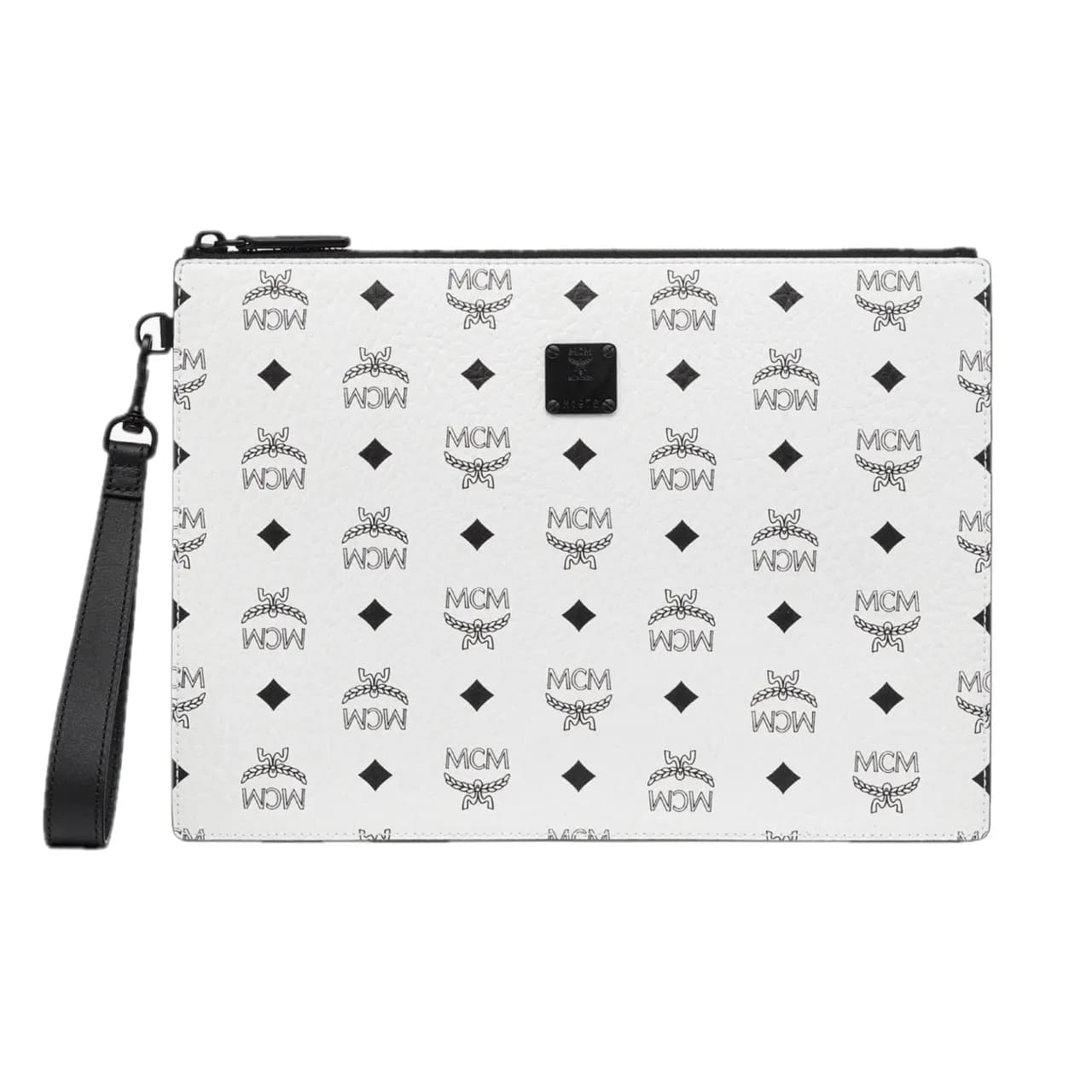 Túi MCM Aren Wristlet 'White' MXZDSTA02WT001