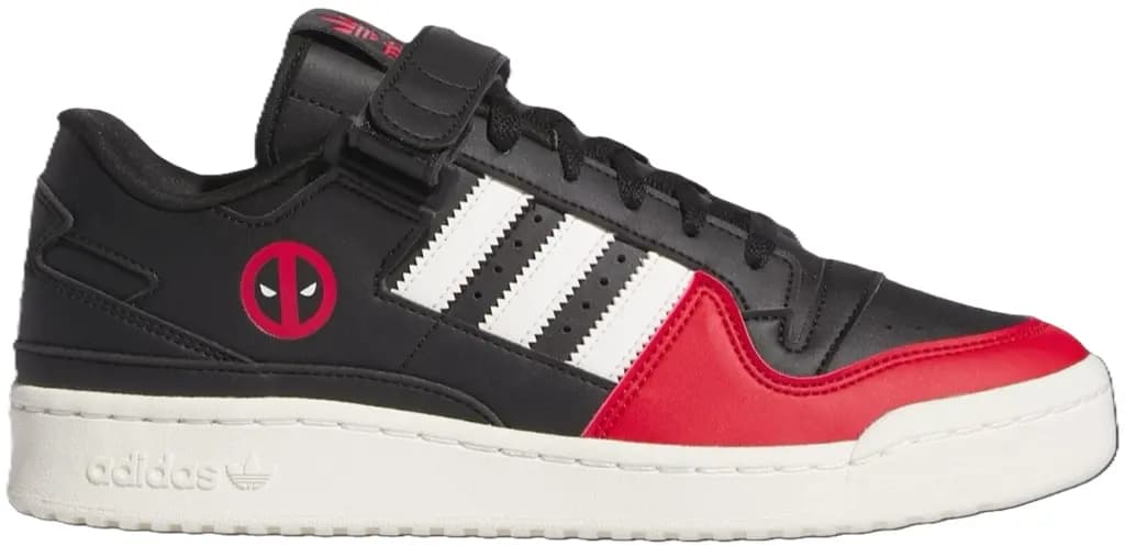 Giày Adidas Forum 84 Low x Marvel 'Deadpool' JR2481