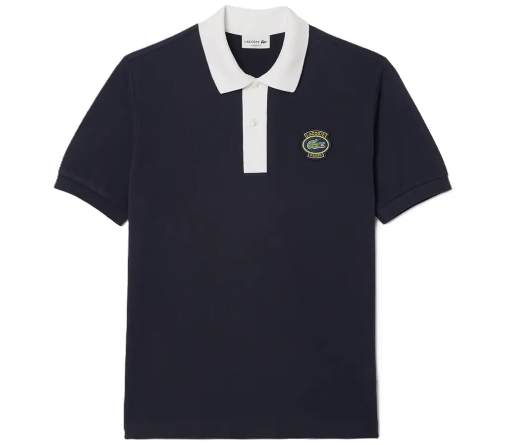Áo Lacoste Original With Badge 'Blue' PH7369-EL5